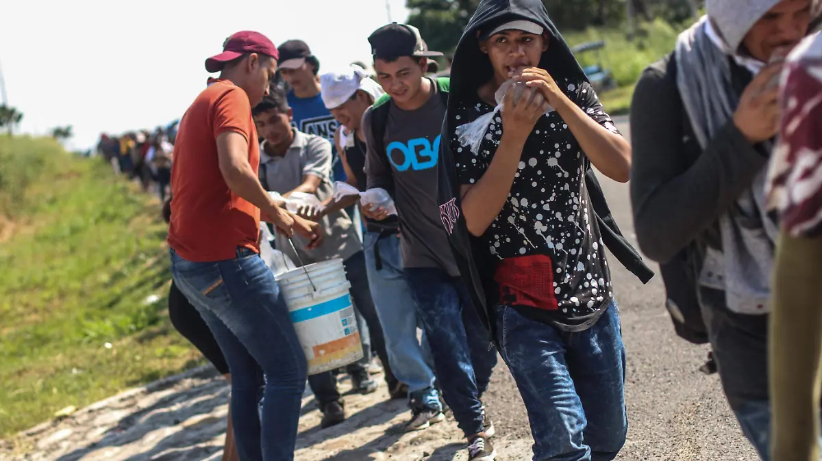 Caravana Migrante-Migrantes-Basura-Contaminacion-Tercera Caravana (2)